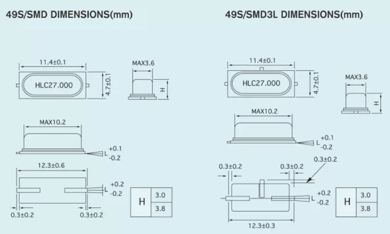 OUARTZ 크리스탈 유닛